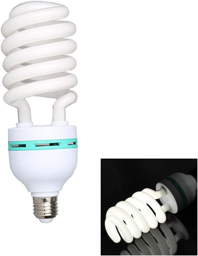 YISITONG 135W 220V 5500K Daylight Energy Saving Light Bulb in E27 Socket for Photo and Video Studio Lighting image number 1