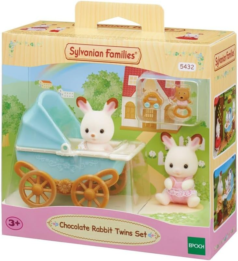 Sylvanian Families - Chocolate Rabbit Twins Set image number 2