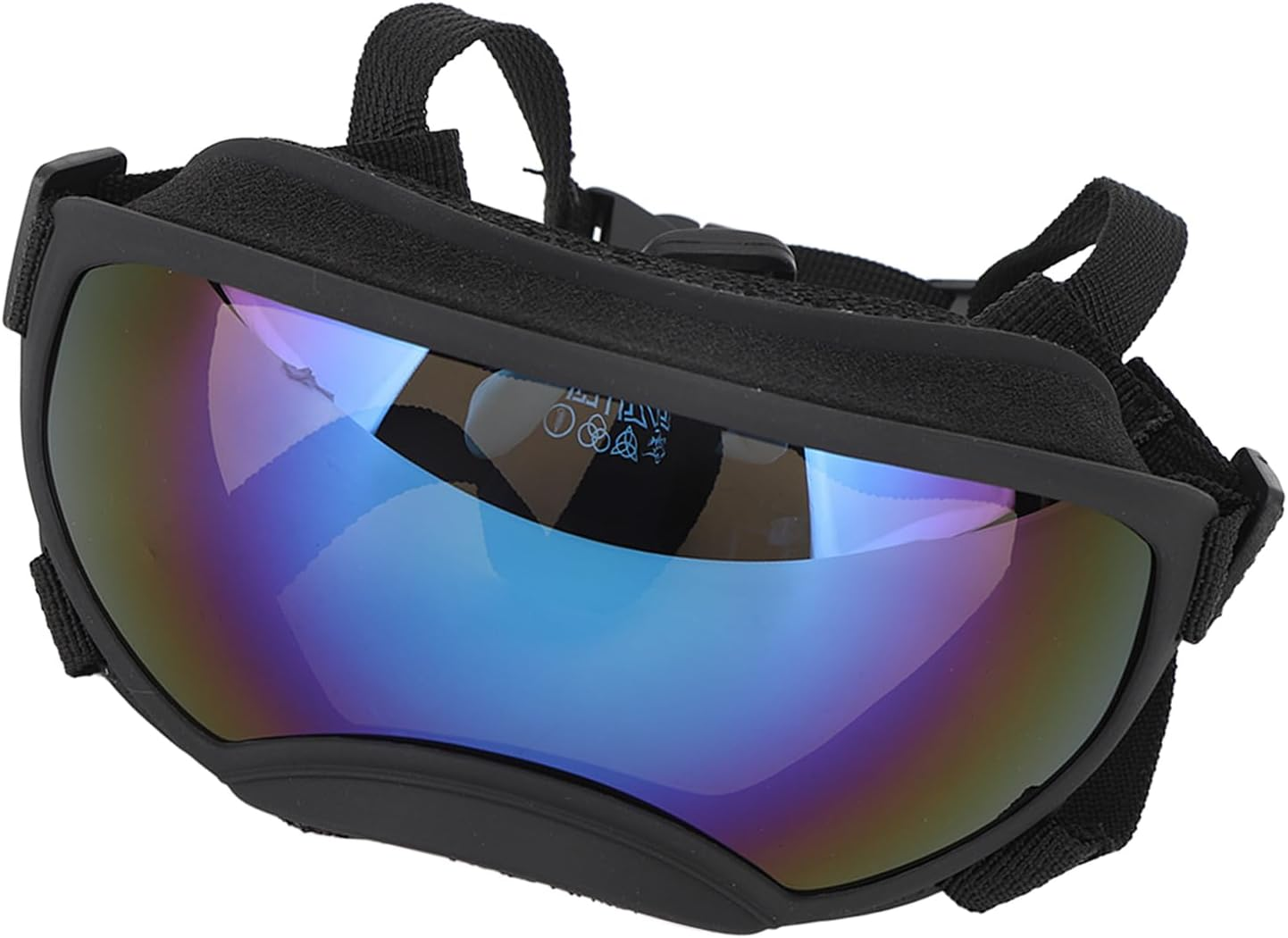 Large Dog Sunglasses, Dog Goggles Large Breed and Medium,Protection Windproof anti Fog Adjustable Dog Goggles for Outdoor Dogs Eye Safety Blue image number 1