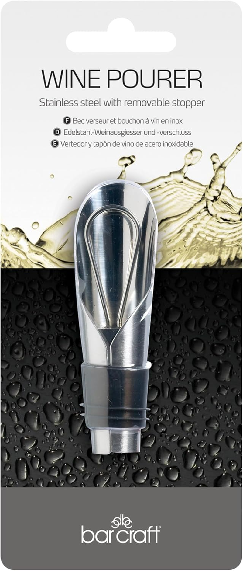 Barcraft Wine Pourer and Stopper image number 1