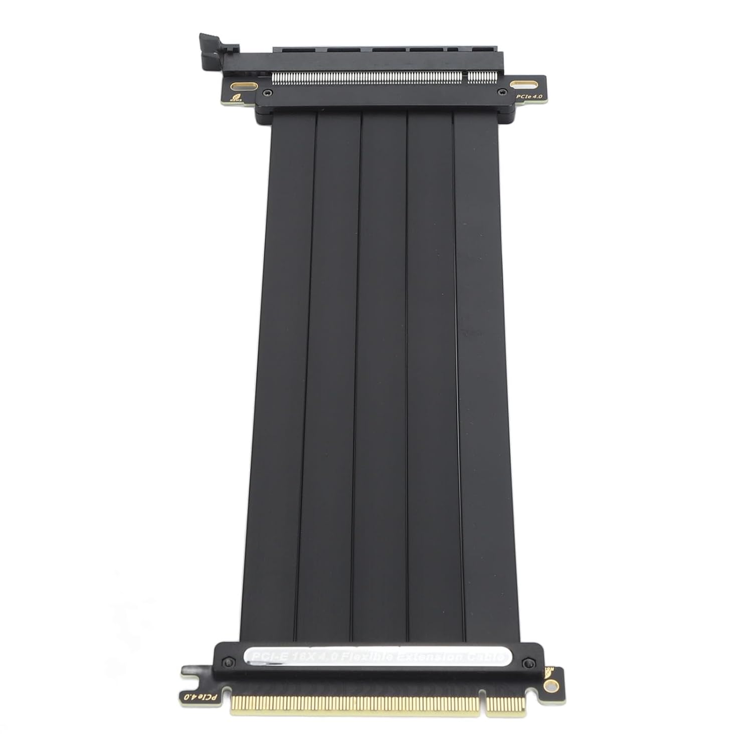 Fafeicy Pcie Riser Cable, Pcie 4.0 X16 Extension Cable Silver Plated 180 Degree 12V Power Supply Segmented Design for RTX3090 for X570 Chipsets (300Mm) image number 5