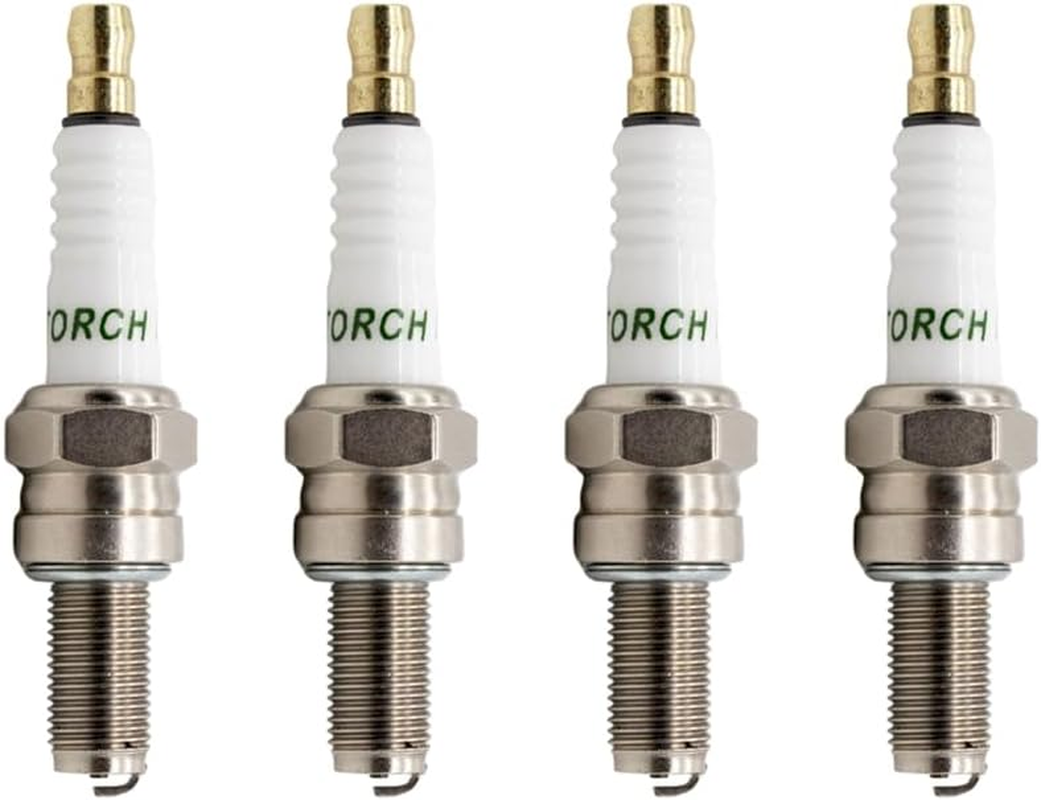 TORCH B8RC Spark Plug Repalce for CR8E Spark Plug, for U24ESR-N Spark Plug, for RG59 Spark Plug, for 4302-4PK Spark Plug, OEM
