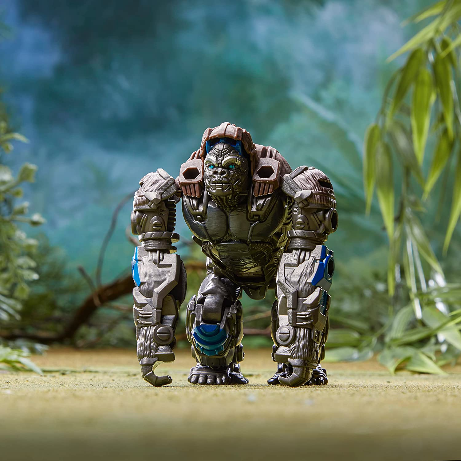 Transformers: Rise of the Beasts Movie, Beast Alliance, Beast Combiners 2-Pack Optimus Primal & Skullcruncher Toys, Ages 6 and Up, 5-Inch image number 3