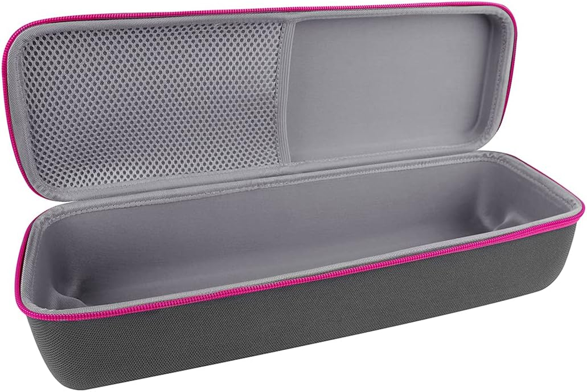 Linkidea Hard Travel Case for Hair Dryer Brush, Hot Tools One-Step Hair Dryer and Volumizer Styler, Hot Air Brush Carrying Case Box (Rose Red) image number 4