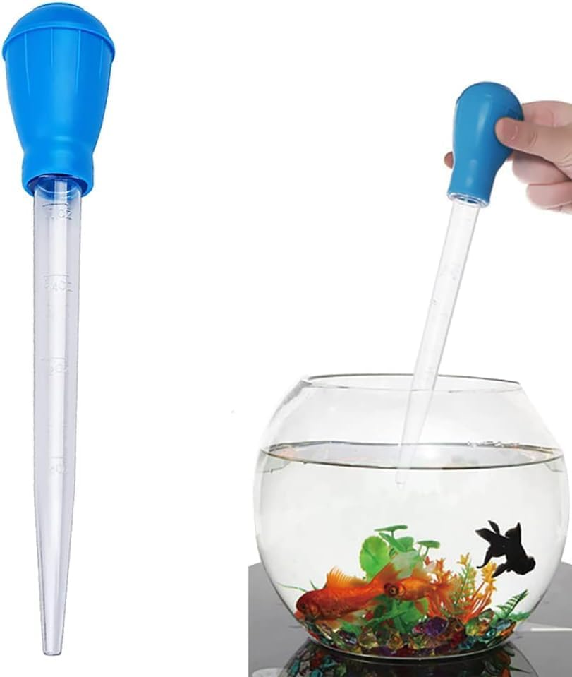 30ML Aquarium Gravel Waste Clean Aquarium Clean Pipette Dropper,Manual Fish Tank Water Changer Aquarium Dropper,Fish Tank Cleaning Waste Remover,For Aquarium Waste Remover image number 4