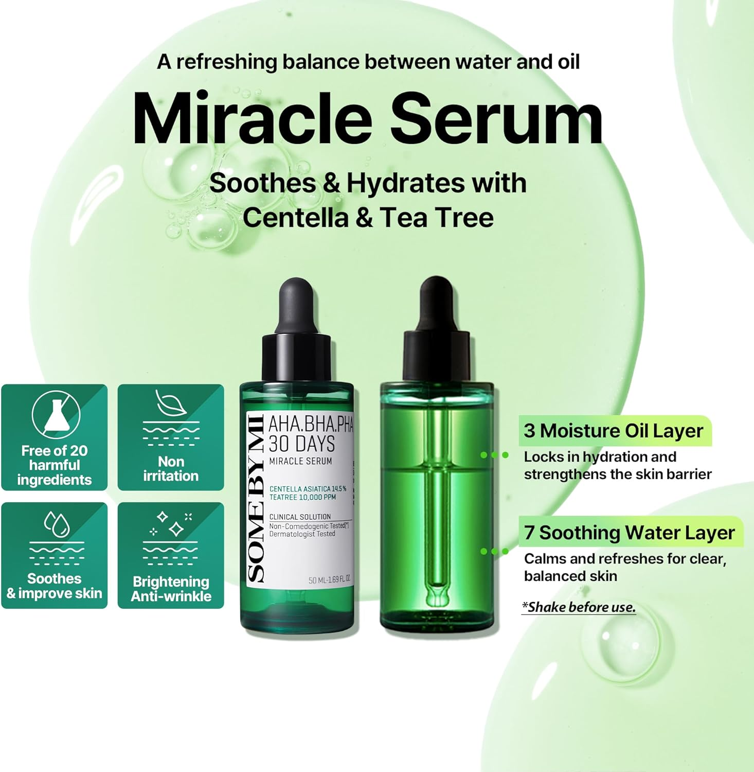 SOME by MI AHA BHA PHA 30 Days Miracle Serum, 1 Count image number 1