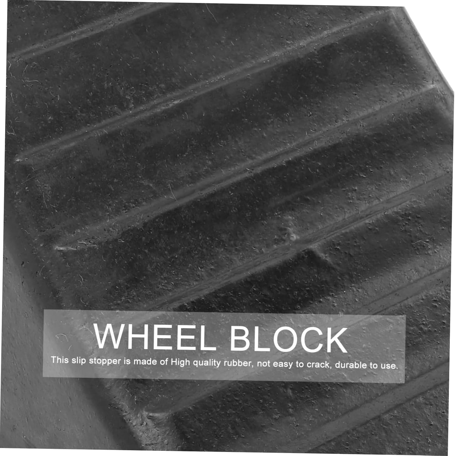 Mobestech Car Wheel Chocks Tyre Slipping Stopper Rubber Slip Wheel Alignment Block Vehicle Chocks image number 2