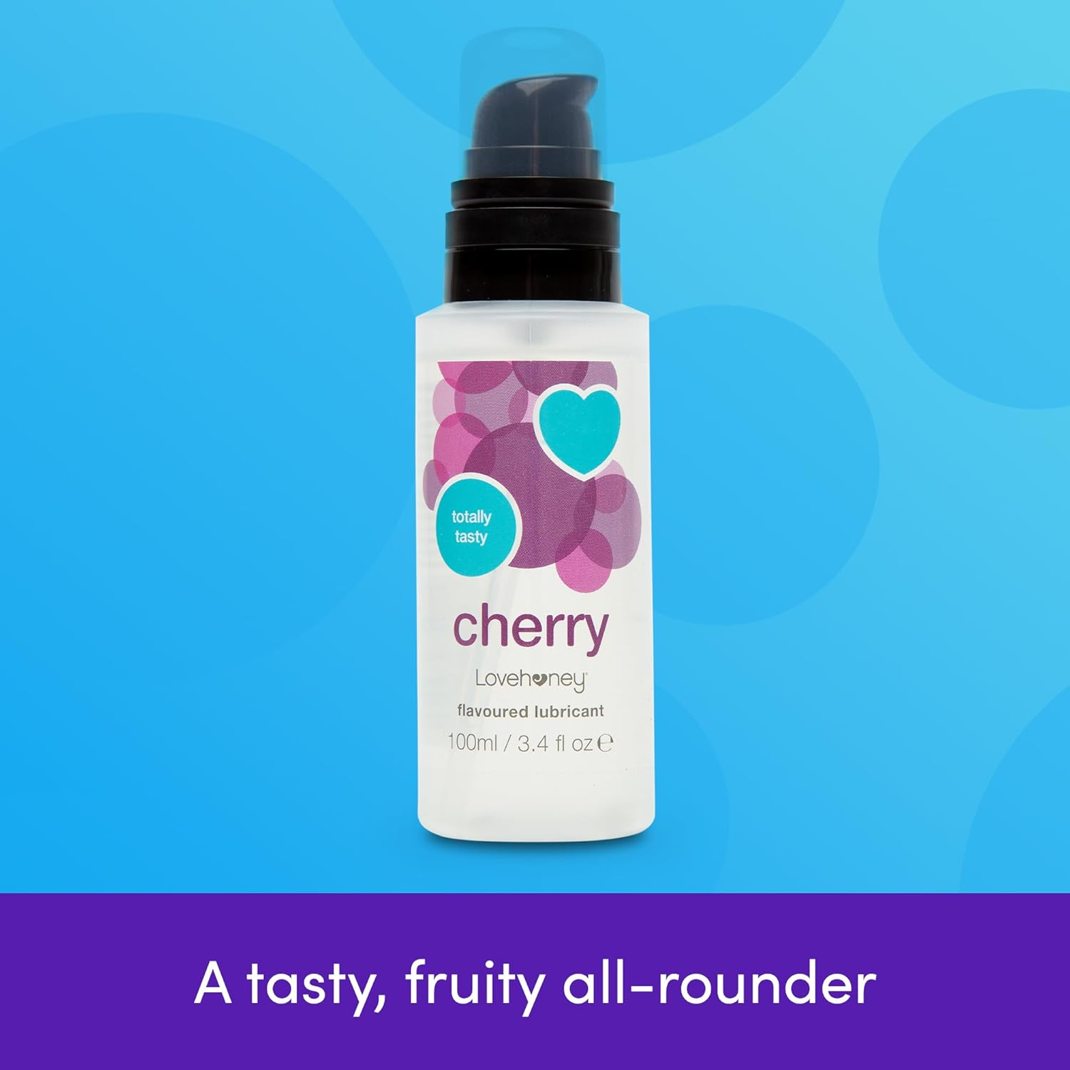 Lovehoney Cherry Flavoured Lube - Water Based Lube Gel - Fruity Lubricant - 100Ml image number 4