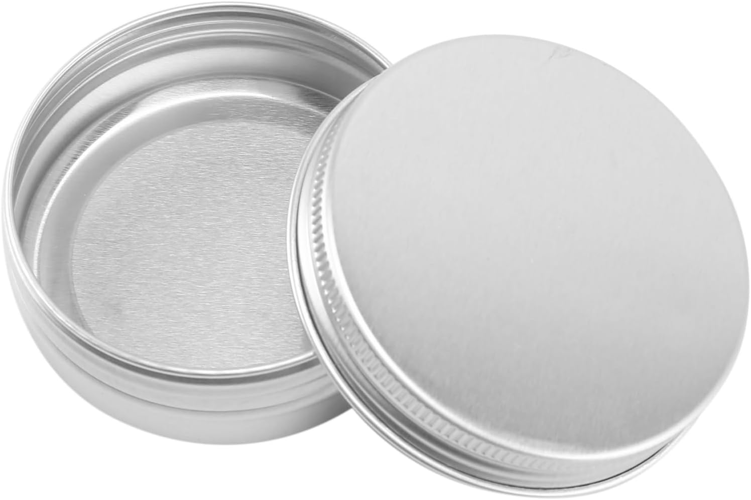 60 X 50Ml Aluminium Make up Pots 50Ml Capacity Empty Small Cosmetic/Candle/Tins Jars image number 6