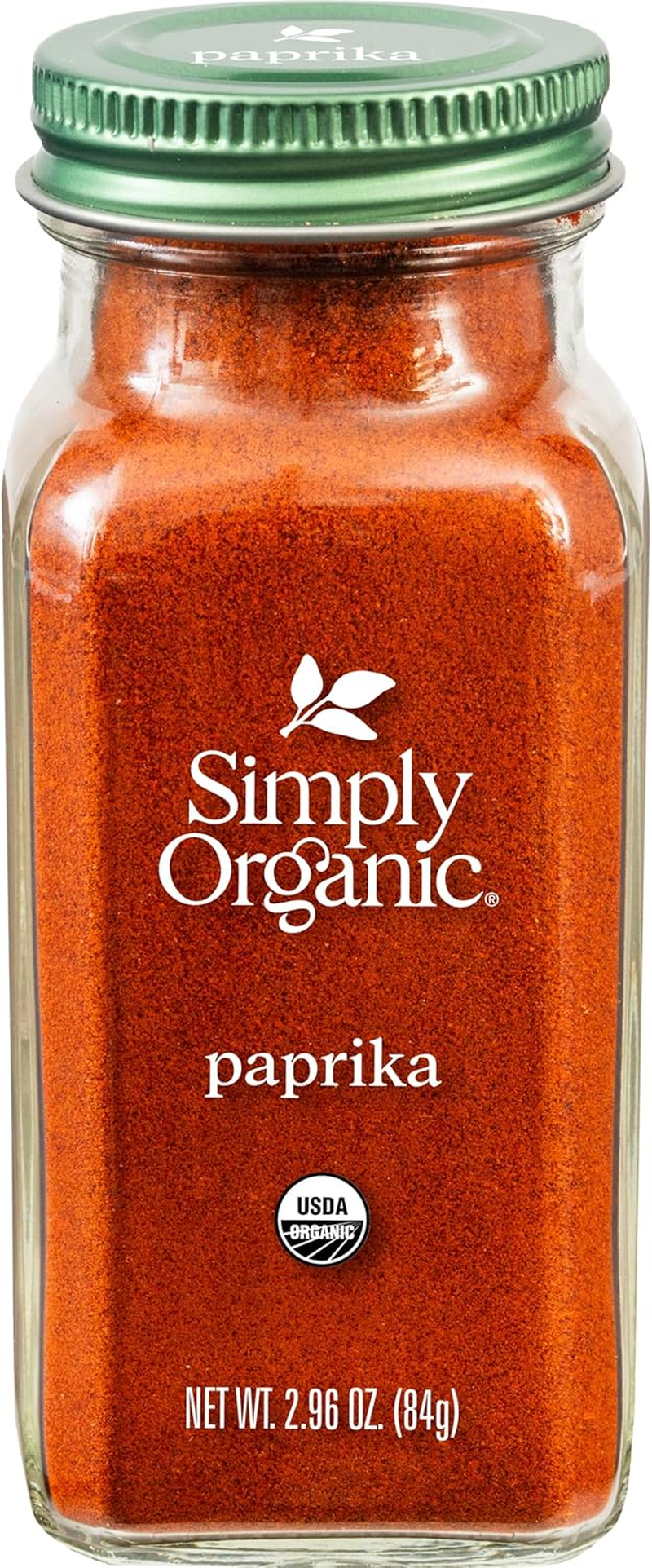 Simply Organic Ground Paprika Large Glass, 84G image number 2