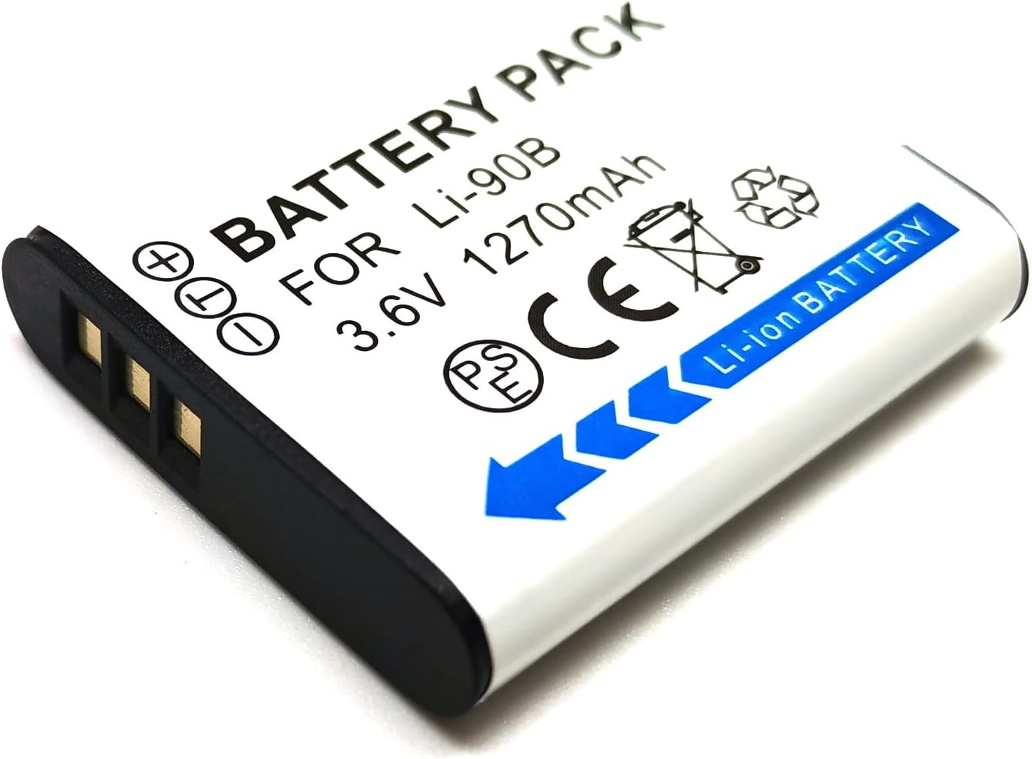 Replacement Rechargeable Battery Pack for Ricoh GR III Digital Camera GR III Street Edition Camera GR Iiix Digital Camera WG-6 Digital Camera G900 Digital Camera DB-110 image number 1