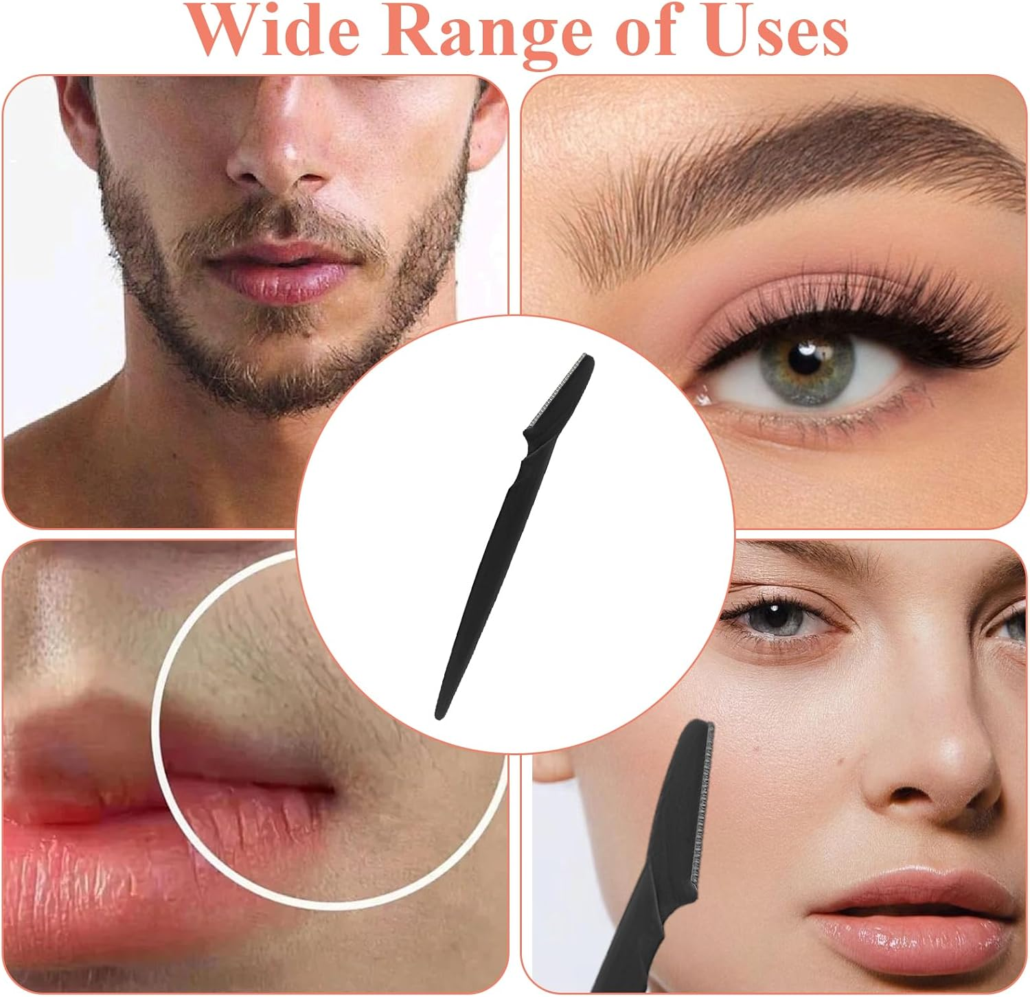 15Pcs Eyebrow Razors, Face Razors Multipurpose, Facial Hair Removal Tools for Women, Eyebrow Trimmers Shaver, Effortless Shaving Tools for Smooth, Women'S Razor & Flawless Skin image number 3