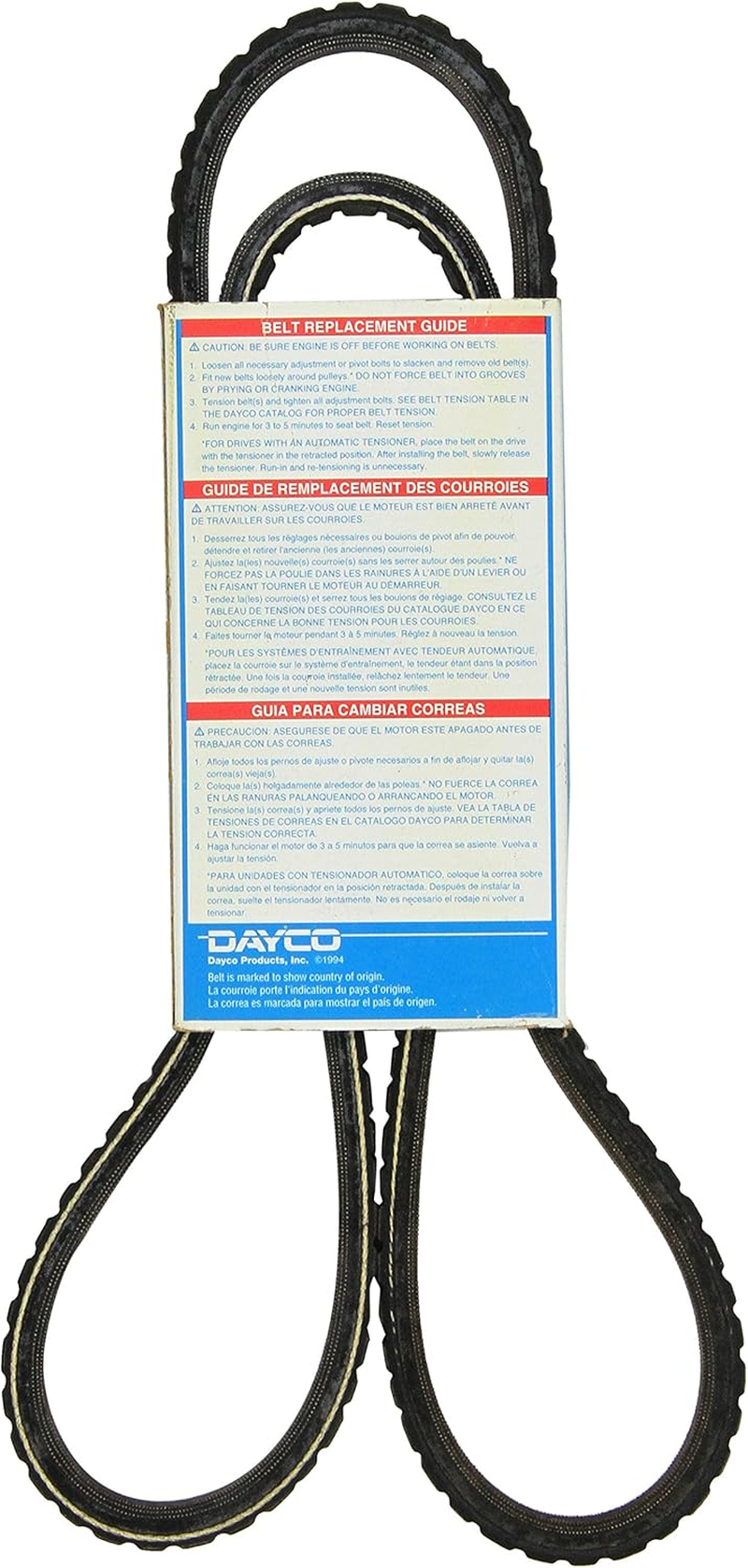 Dayco V-Belt 13A1270 image number 1