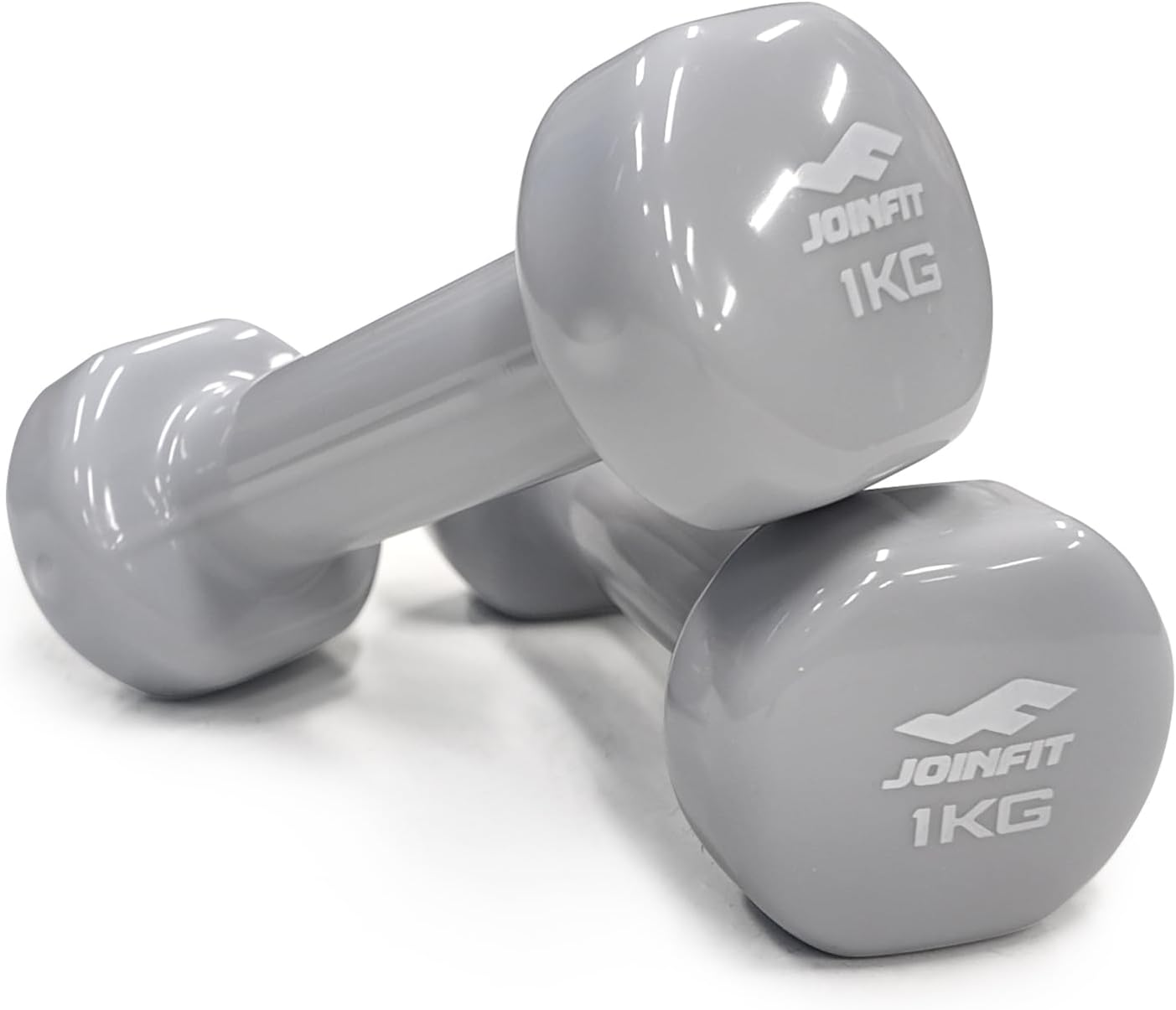 Vinyl Dumbbells, Hand Weights for Women Men, Multiple Weight Options, Colour Coded & Non-Slip Dumbbell Set, Exercise & Fitness Dumbbells Weights for Home Gym Yoga Pilates Workout