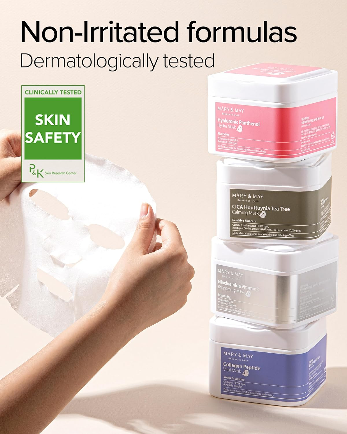 Mary and May Niacinamide Vitamin C Brightening Mask Sheet 30-Pieces image number 6