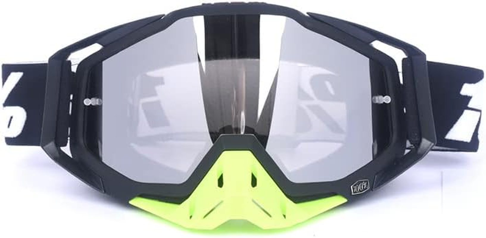 Motorcycle Racing Goggles Motocross MX MTB ATV UTV Dirt Bike Off-Road Eyewear - Windproof, Adjustable, High-Quality Sponge Padding