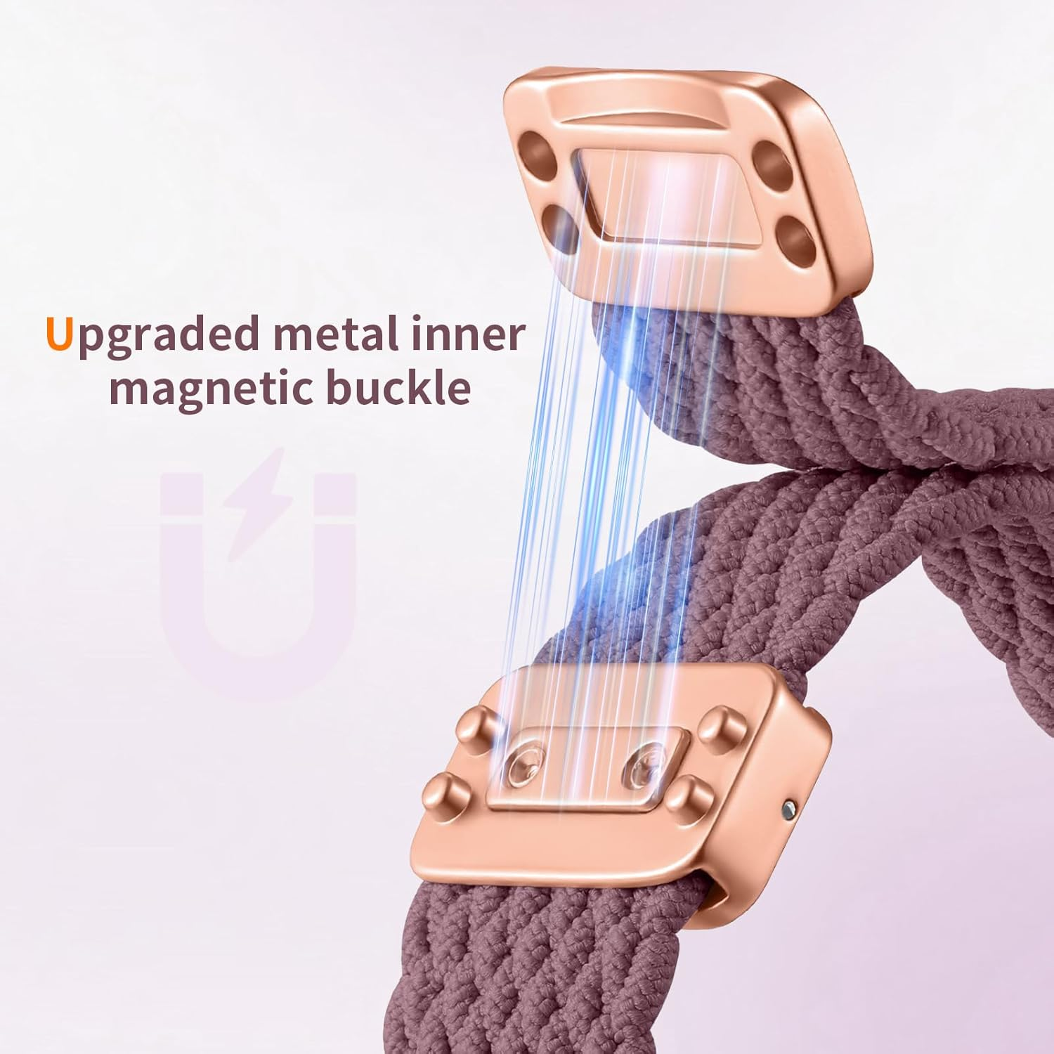 Nylon Strap Compatible with Apple Watch Strap Ultra 2/Ultra 49 Mm 46 Mm 45/44/42 Mm (Series 3 2 1) image number 5