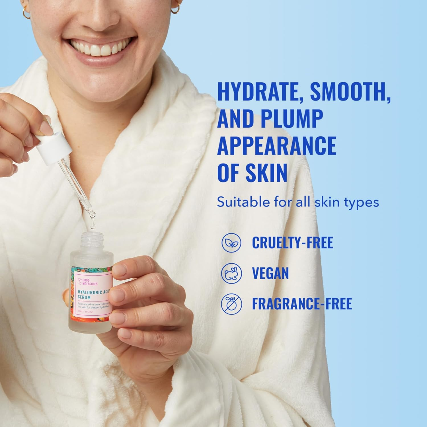 Good Molecules Hyaluronic Acid Serum image number 3