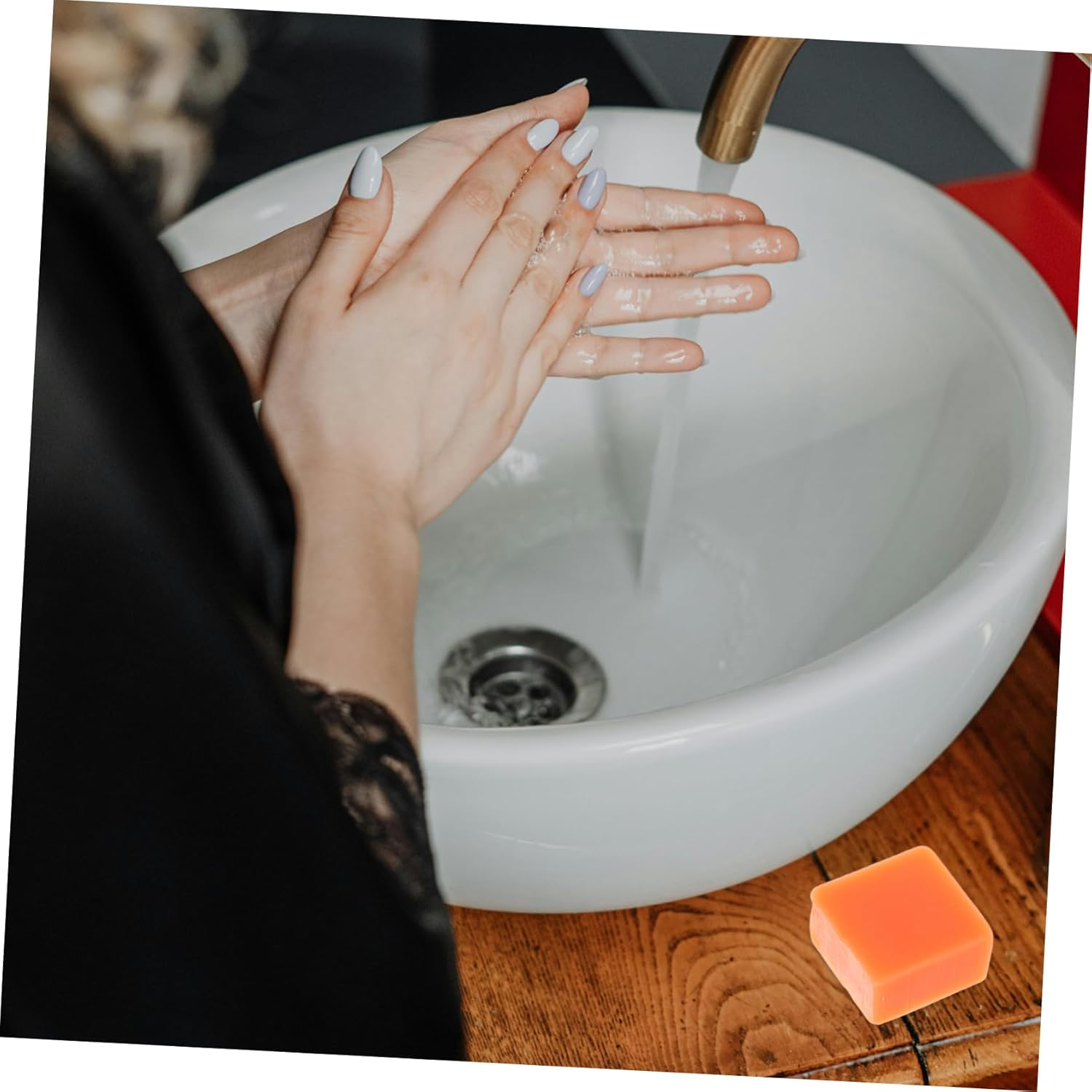 DEARMAMY 100G Soap Bar Foaming Hand Soap Gentle Facial Body Quality Bath Men Women Handmade image number 5