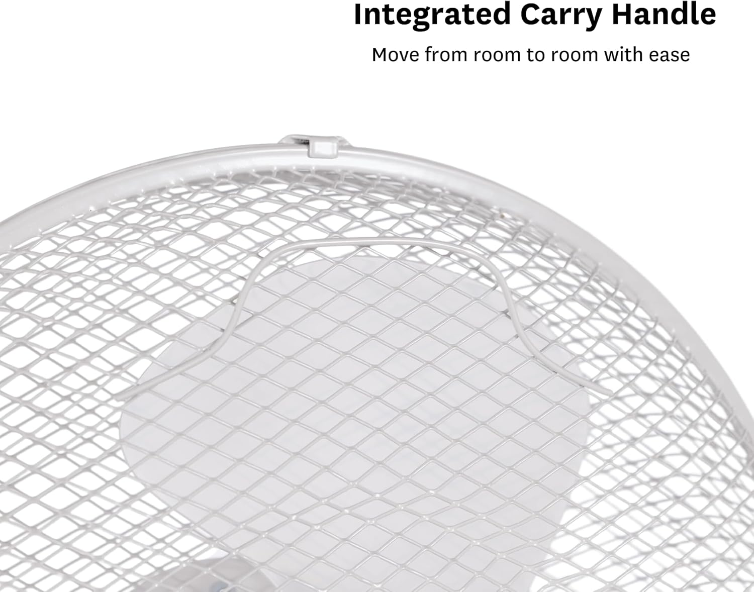 Goldair 30Cm Desk Fan with 3 Speed Settings, Tilt-Adjustable, White - White image number 5