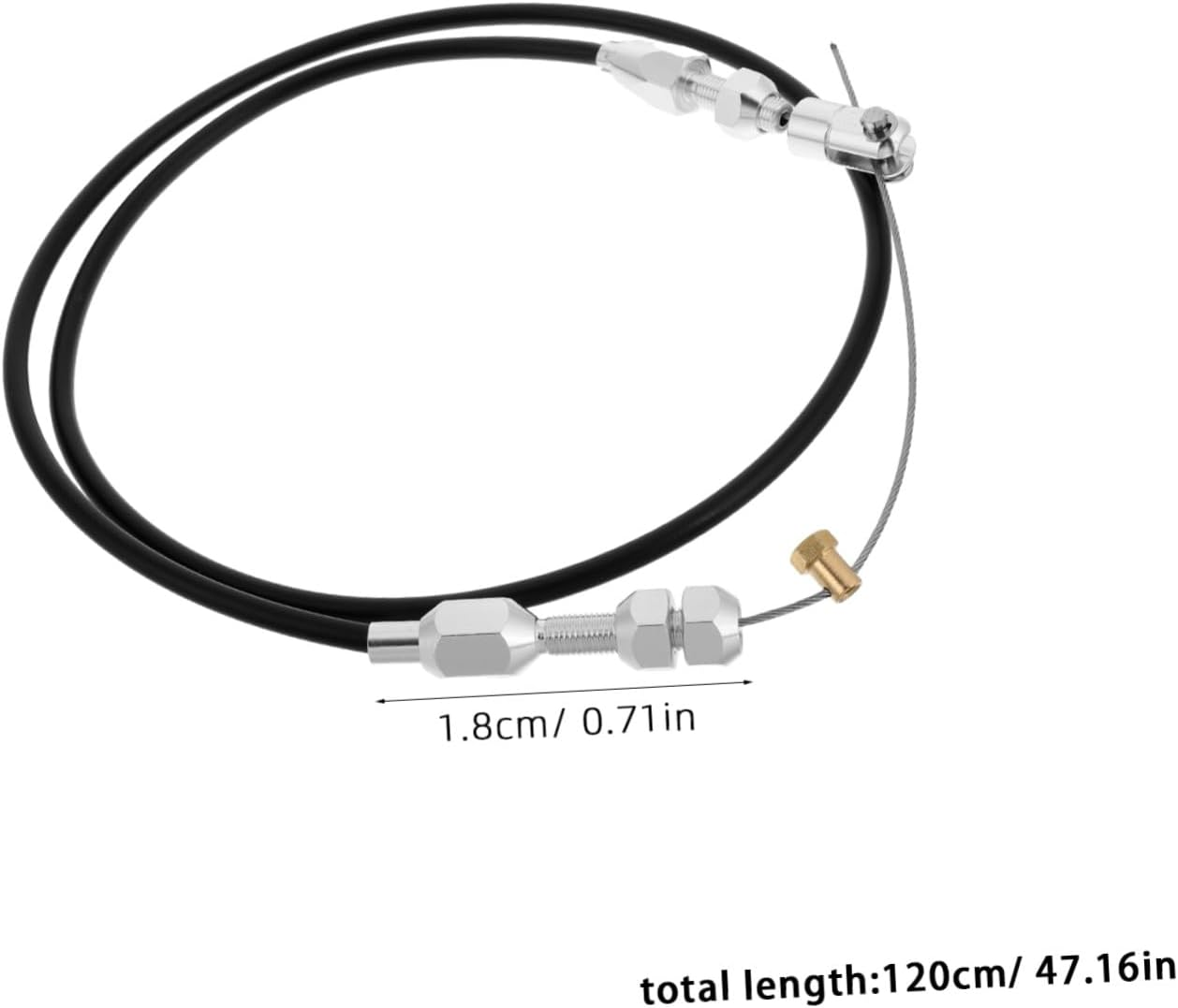 Iplusmile Car Throttle Cable Kit for Automotive Throttle Cable Replacement for Car and Small Engines image number 1