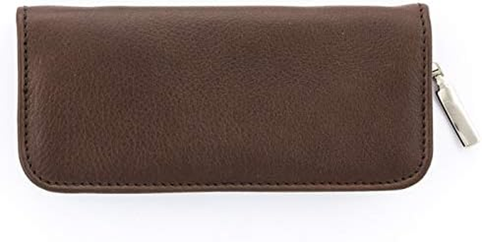 ZOHL Solingen Travel Manicure Set with Self-Sharpening Manicure Scissors in Brown Leather Case Made in Germany (PRE-S44) image number 1