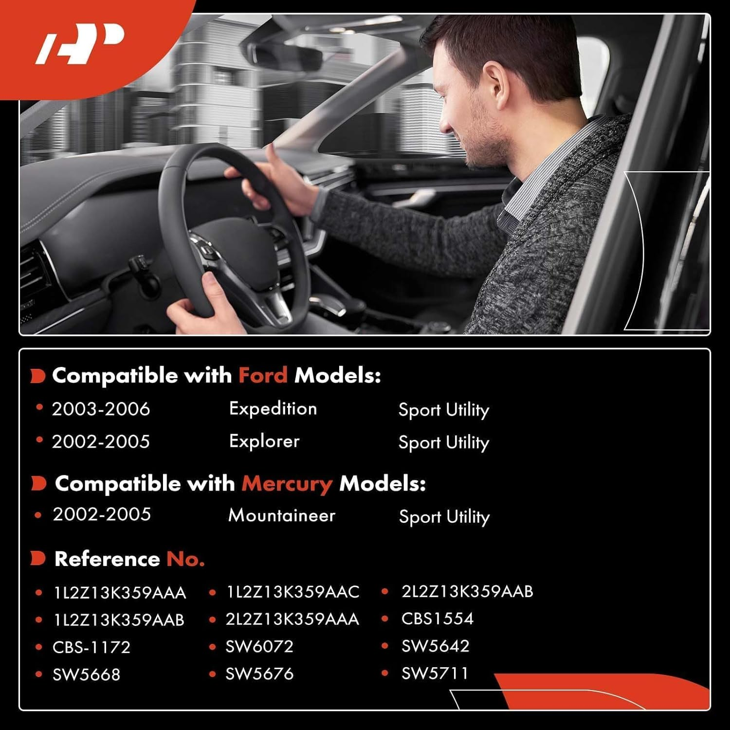 A-Premium Turn Signal Switch Windshield Wiper Washer Multi-Function Lever Compatible with Ford Expedition 2003-2006, Explorer 2002-2005 & Mercury Mountaineer 2002-2005, Replace# 2L2Z13K359AAB, CBS1172 image number 2