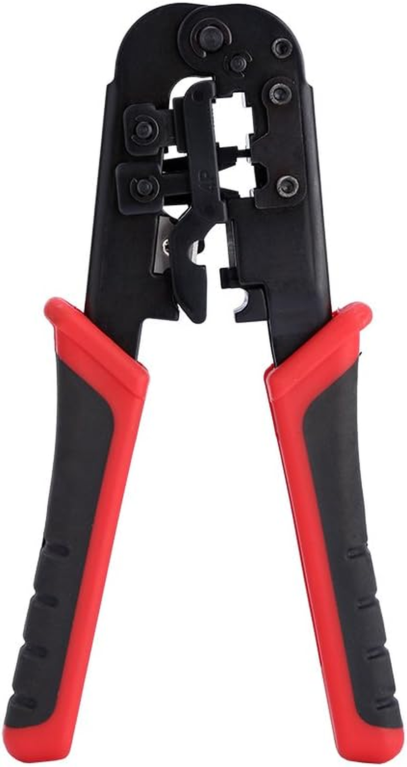 Red Stripp in RJ45 RJ11 RJ11 Contacts Tool, Permanent Portable Wire Grain image number 2