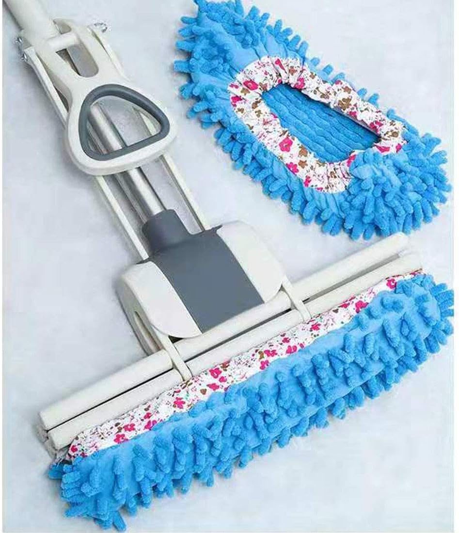 Mop Slippers Shoes Cover Multi-Function Dust Duster Soft Washable Reusable Floor House Men Women Sweeper Cleaning Mop Tool for Bathroom,Office,Kitchen, (Multicolored 4 Pairs/8 Pcs) image number 5