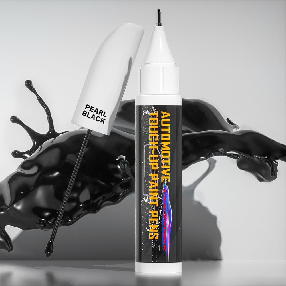 Pearl White Auto Touch up Paint Pen, Two-In-One Scratch Repair and Remover for Deep Damages, Special-Purpose Car Paint