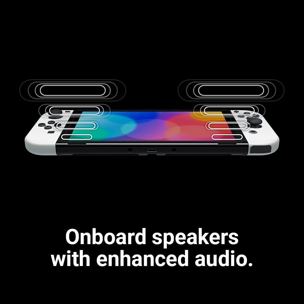 Nintendo Switch (OLED Model) - White image number 6