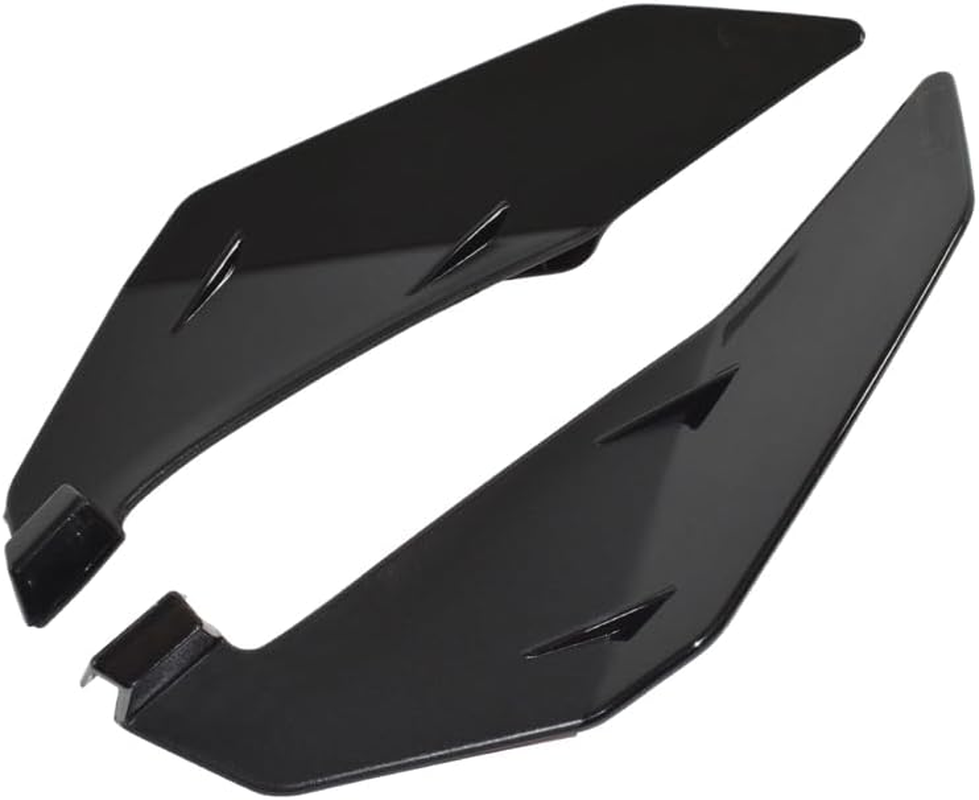 Motorbike for Honda XL 750 XL750 Transalp 2023 2024 1 Pair Left Right Front Windshield Wind Deflectors Side Spoiler Windscreen (Smoke Gray)