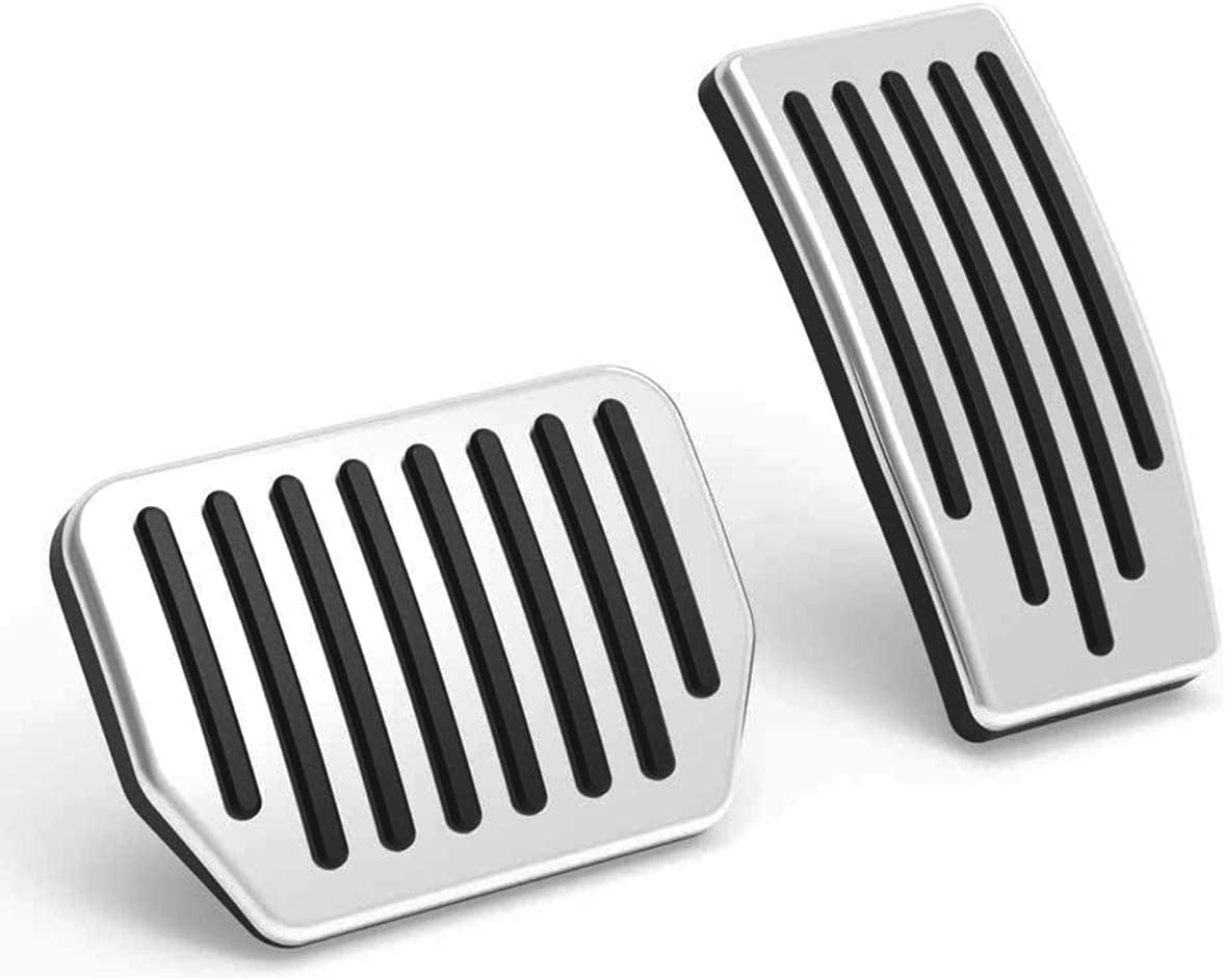 Topfit for Tesla 20212022 2023 2024 Model Y Model 3 Performance Pedal Pads Cover Foot Aluminum Non-Slip Pedals Accessories