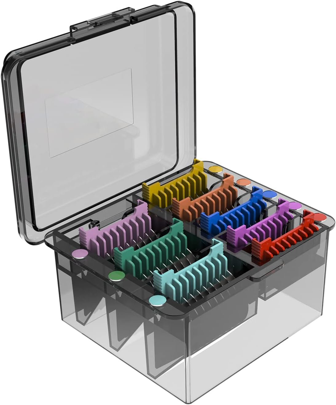 Animal Stainless Steel Clip Attachment Guide Comb Set for 5-In-1 Detachable Blade Pet, Dog and Cat Clippers (Not Compatible with A5 Style Detachable Blade) image number 4