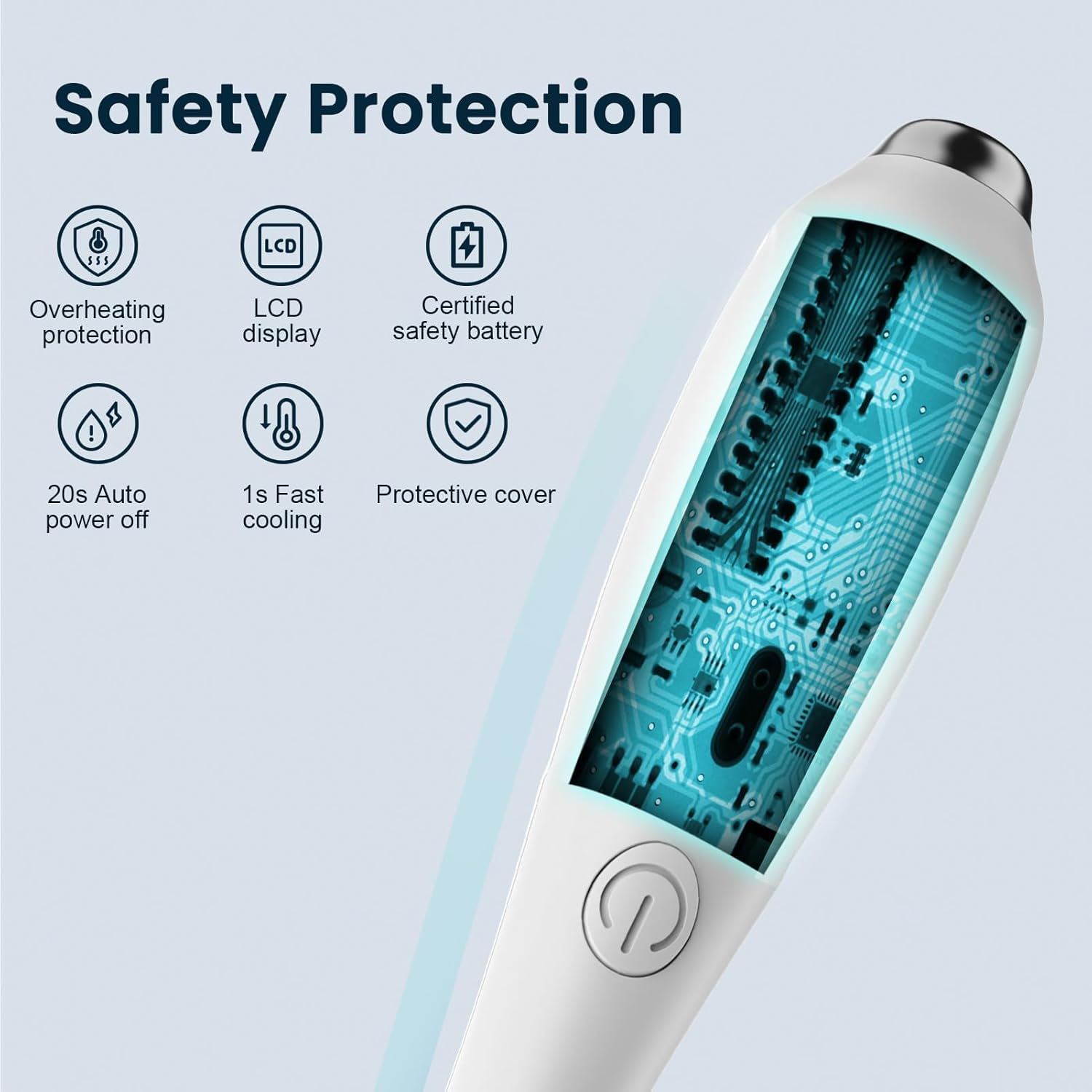 Etcokei Thread Burner, USB Rechargeable Thread Zapper with LCD Display, Burn and Melt Easily, Cautery Pen for Beading, Weaving, Sewing, Leather & Jewelry Making