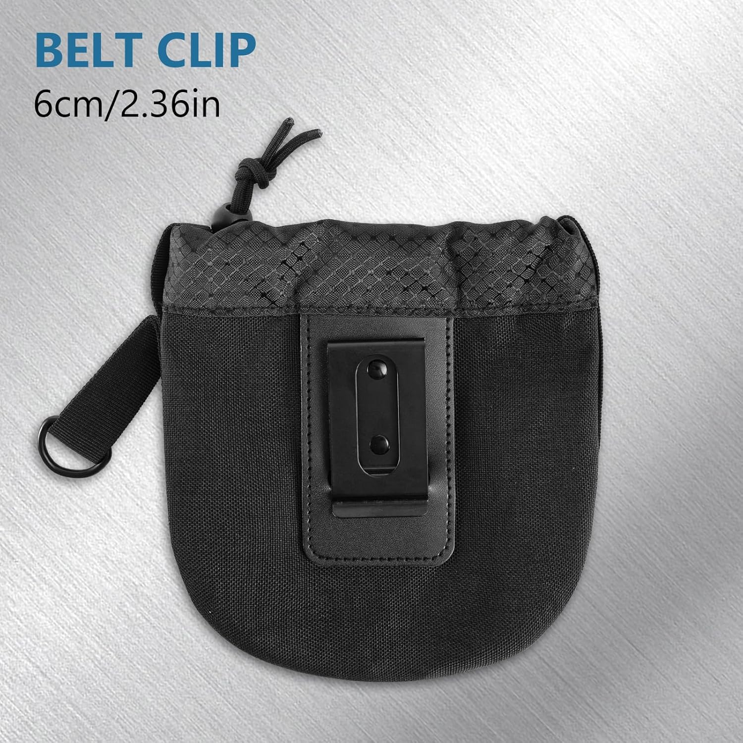 Clip-On Tool Belt Bag for Tools, Screws, and Nails - Great for an Electrician, HVAC Tech, Plumber, Carpenter, Contractor, Handy Man, and Any Tradesperson Who Wears a Small Utility Pouch image number 1