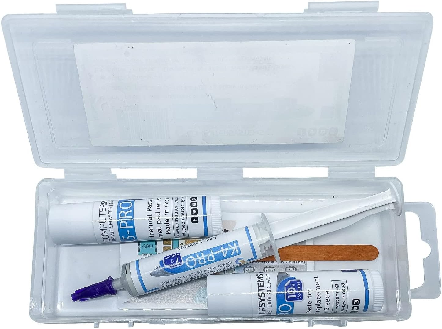 K5 PRO 20G & K4 PRO 7G Thermal Paste and Thermal Putty Pad Replacement Set Compatible with Apple Imac, Asus ROG, Acer Nitro, MSI Laptops, RTX 3080, 2080TI, 3090, PS4, Nintendo Switch, Xbox