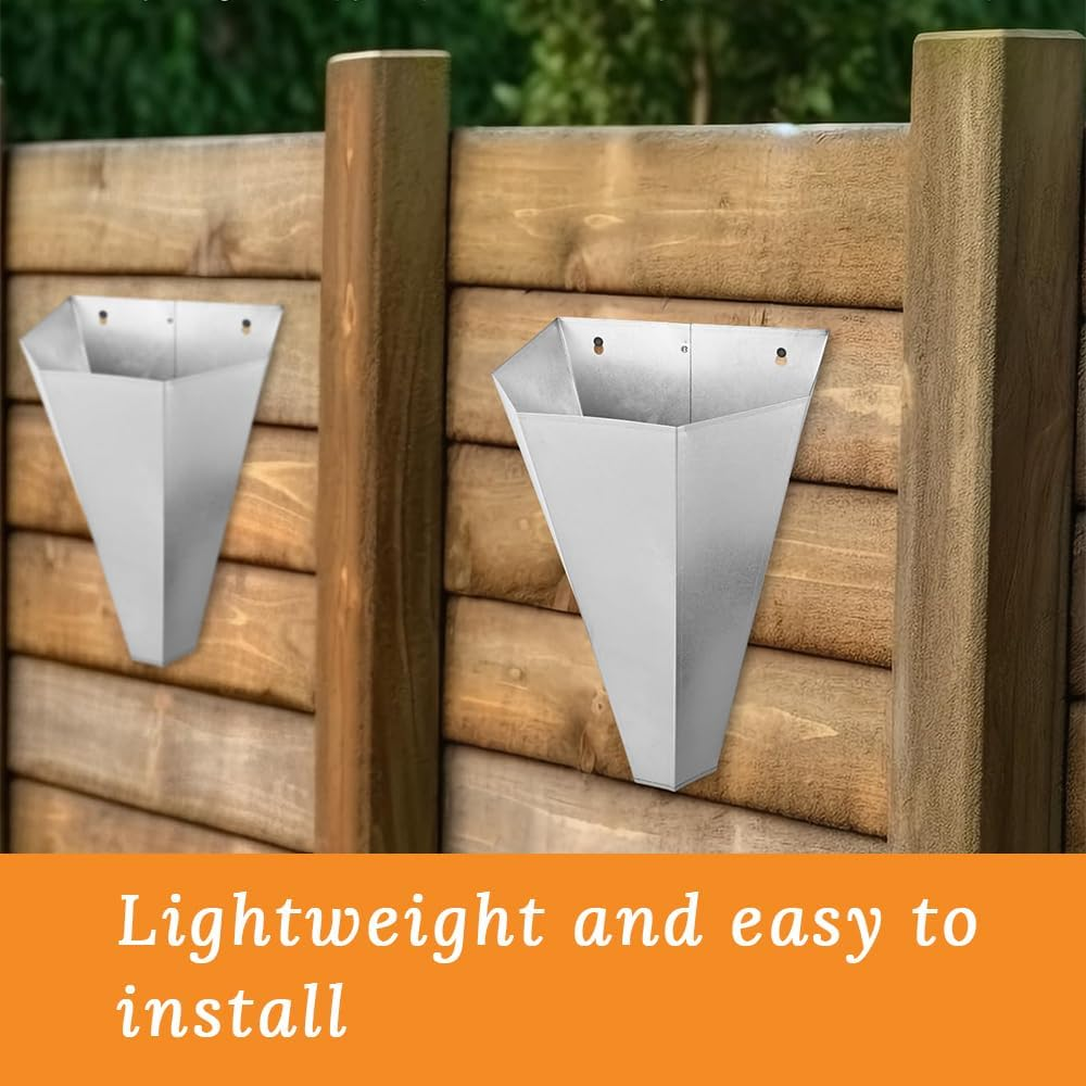 Medium Chicken Cone, Galvanized Steel Poultry Restraining Cone, Suitable for Slaughtering Poultry, Chicken, Broiler, Roast Chicken and Turkey Flat Bottom Slaughtering Cone, Easy to Clean image number 3