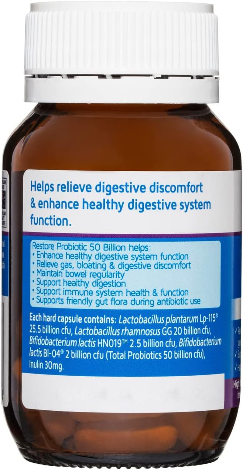 Nature'S Way Restore 50 Billion Probiotic 30 Capsules image number 2