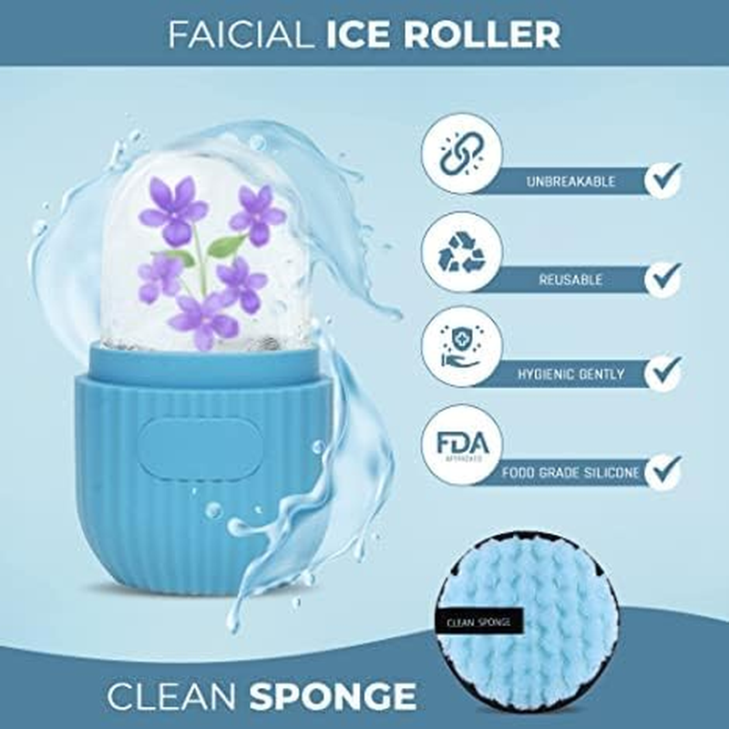 SWOSH Ice Roller for Face & Eye Massage, Reusable & Unbreakable Facial Tool for Glowing, Reducing Eye Puffiness image number 5