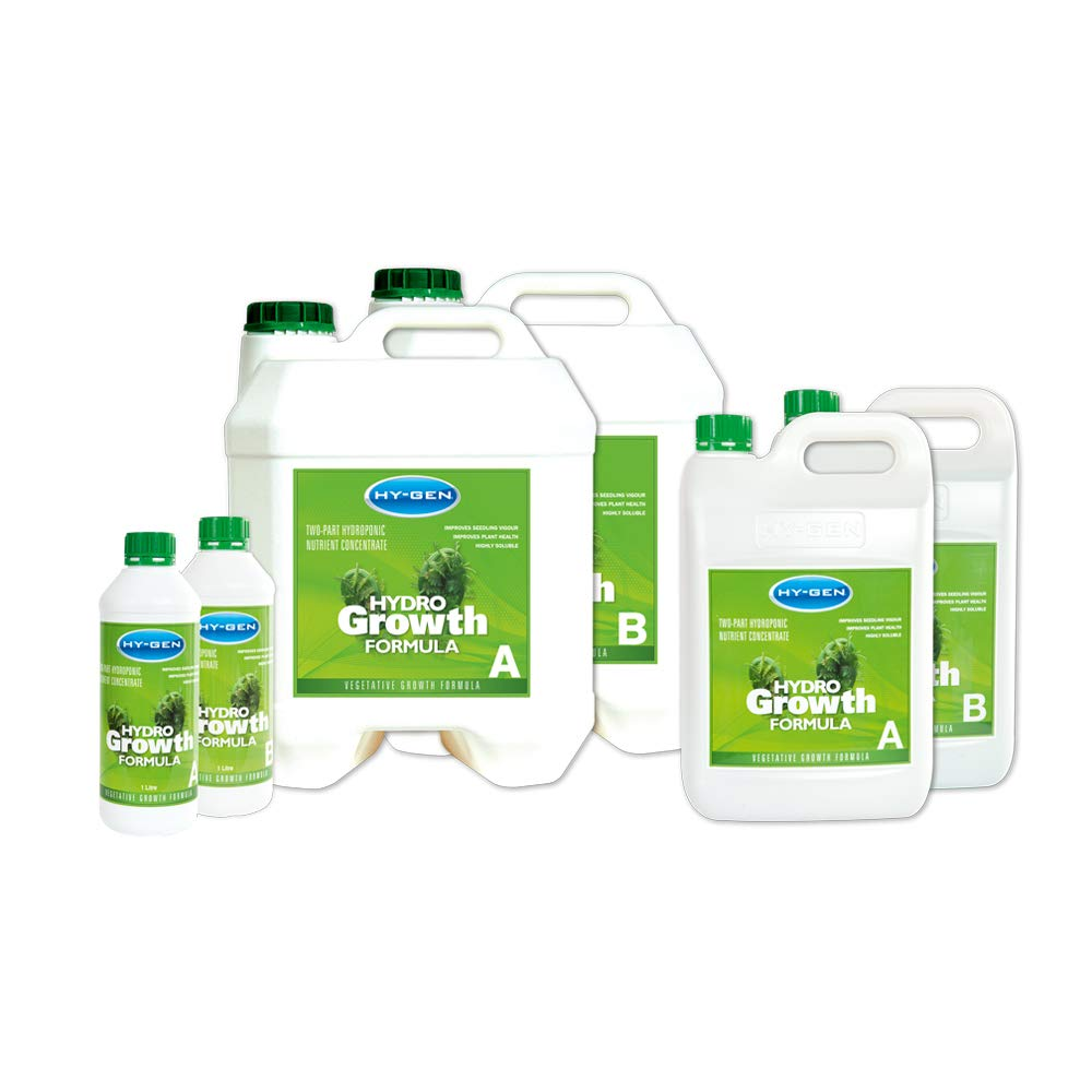 Hy-Gen Hydro - [Size: Grow A+B (2 X 1L)]