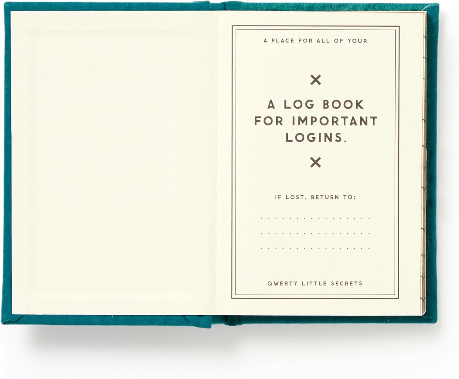 Brass Monkey Definitely Not My Passwords - a Tiny Password Diary image number 3