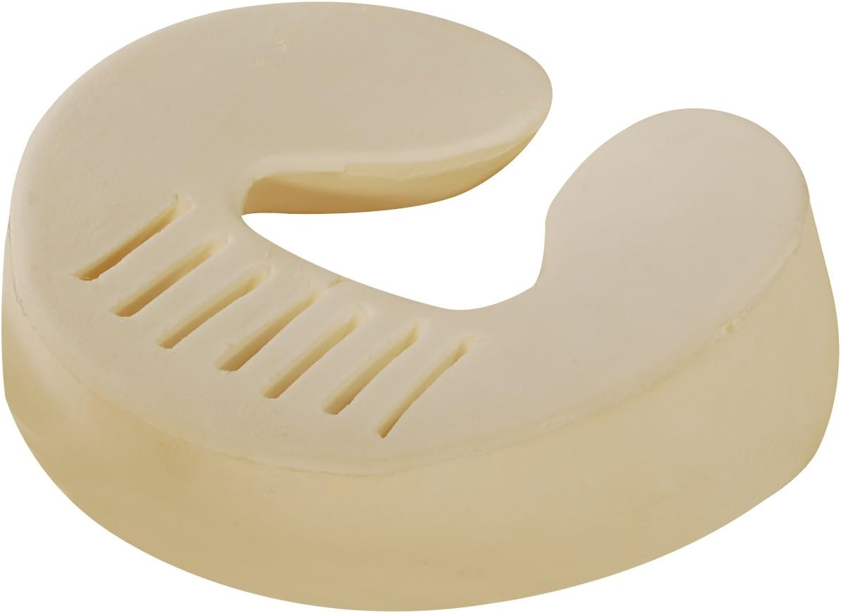 Master Massage Patented Ultra Plush Memory Foam Face Cushion Pillow Headrest, Brown - Brown image number 4