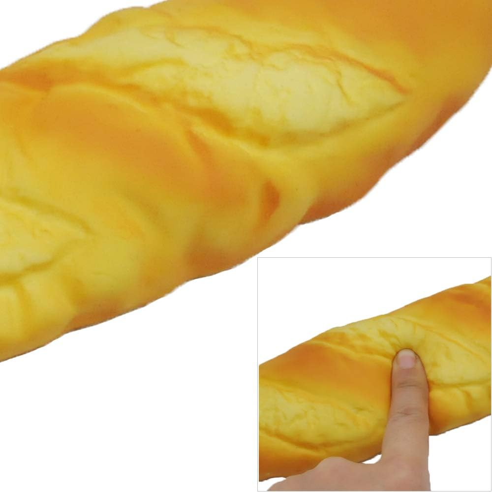 JIANEEXSQ Memory Foam Keyboard Wrist Rest Pad Soft Toast Bread Baguette Shape Anti-Skid Wrist Rest Support for Office Computer,Laptop Ergonomic Wrist Rest Pad image number 1