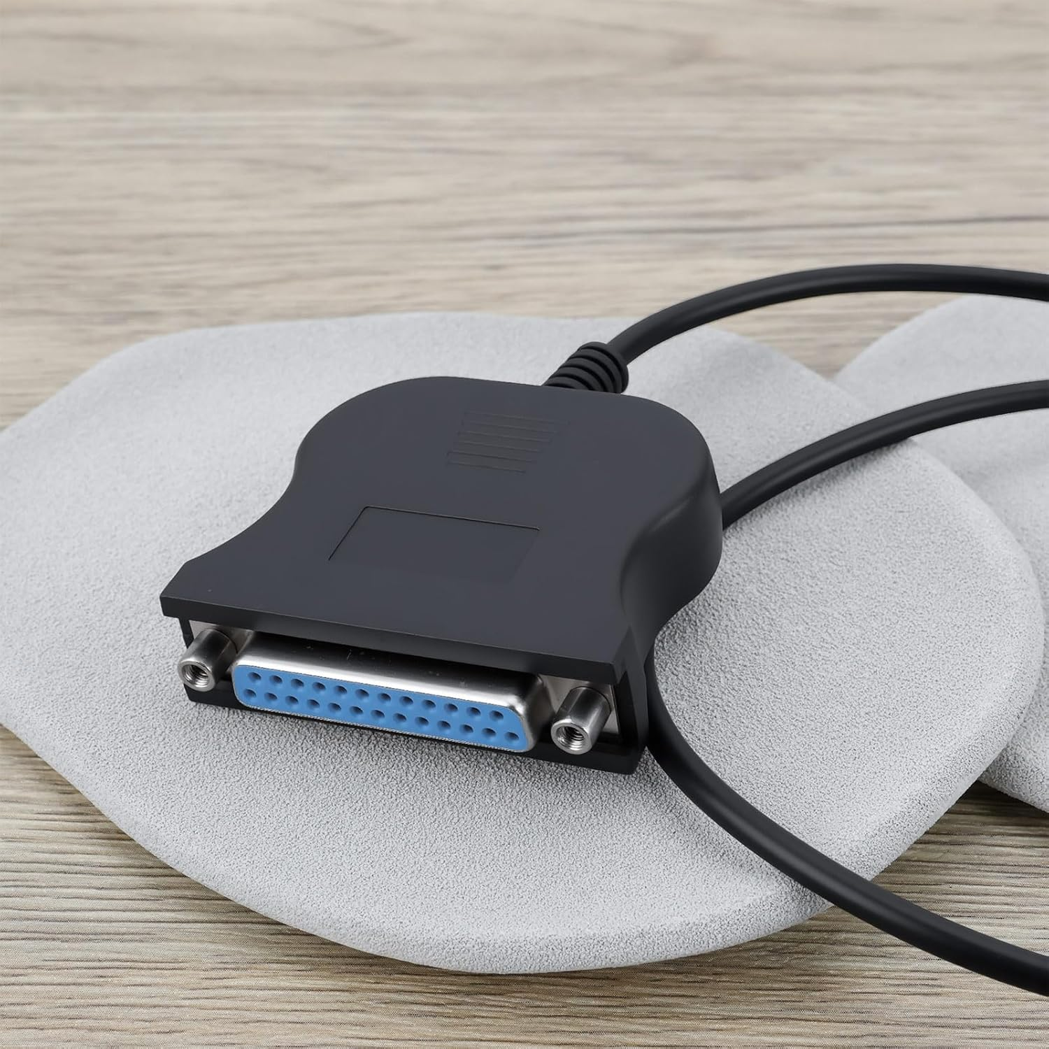 OTOTEC 2Pcs USB to 25PIN DB25 Parallel Printer Cable Adapter 80Cm for Printer Computer Black image number 6