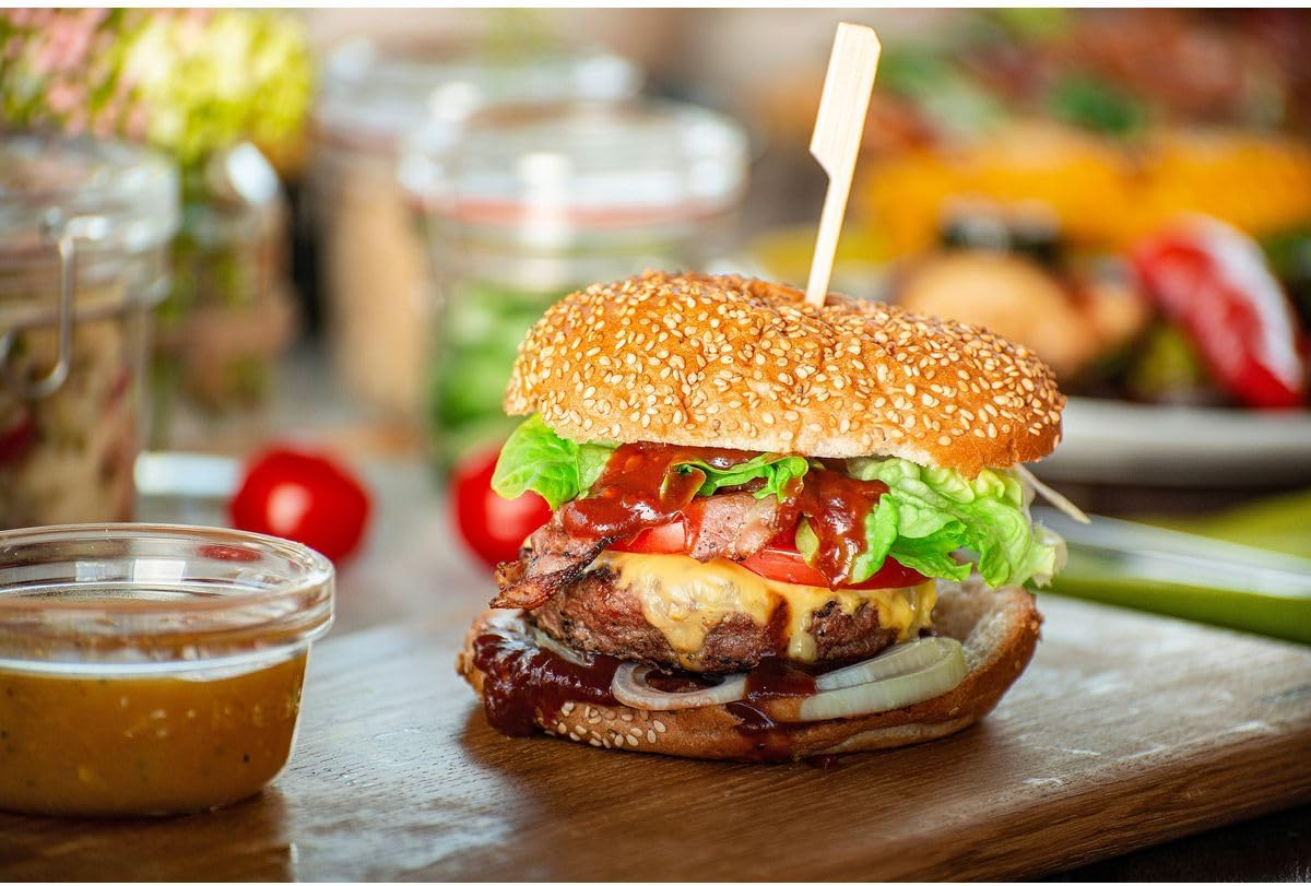 Fackelmann Finger Food Sticks Set Asia Line 10" 50 Piece of Bamboo, Brown image number 1