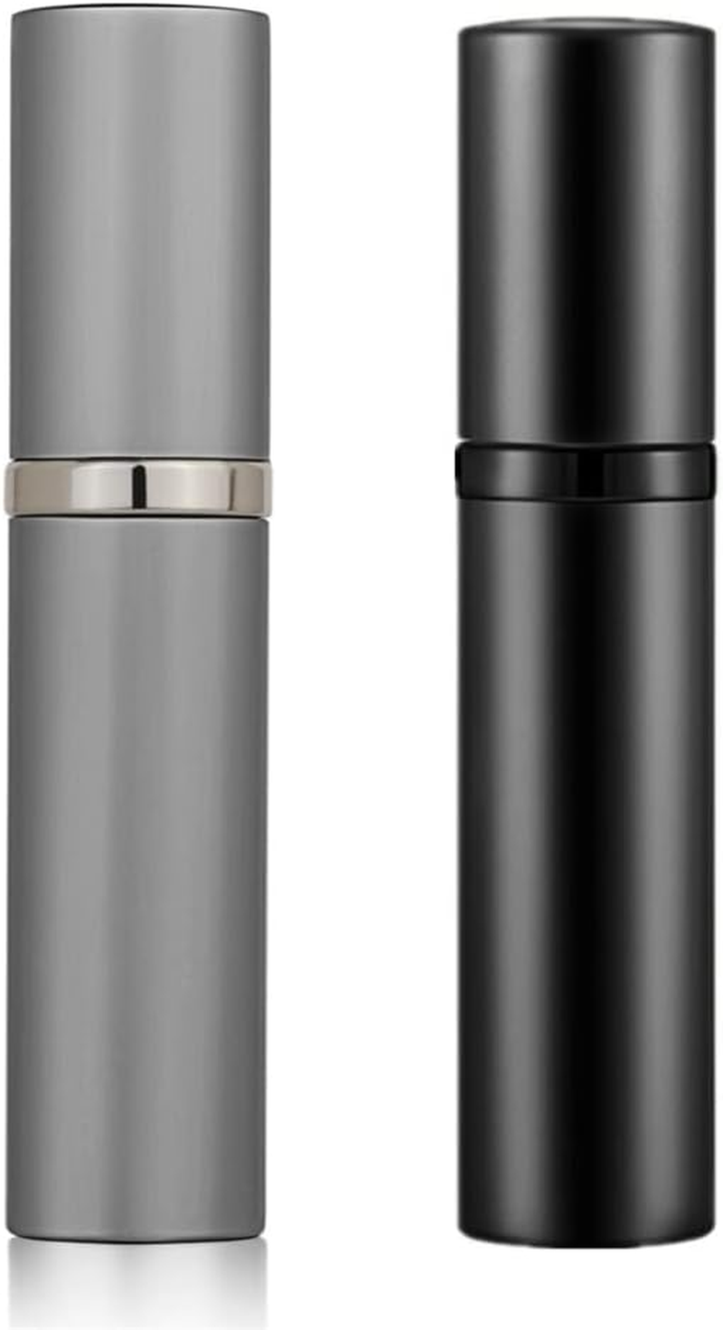 Aurdox Perfume Atomiser Refillable, Portable Mini Perfume Spray Bottles Empty Spray, Dispensers, Atomizers with Bottom Pump for Travel, Leak-Proof, 5Ml/Pastel Violet