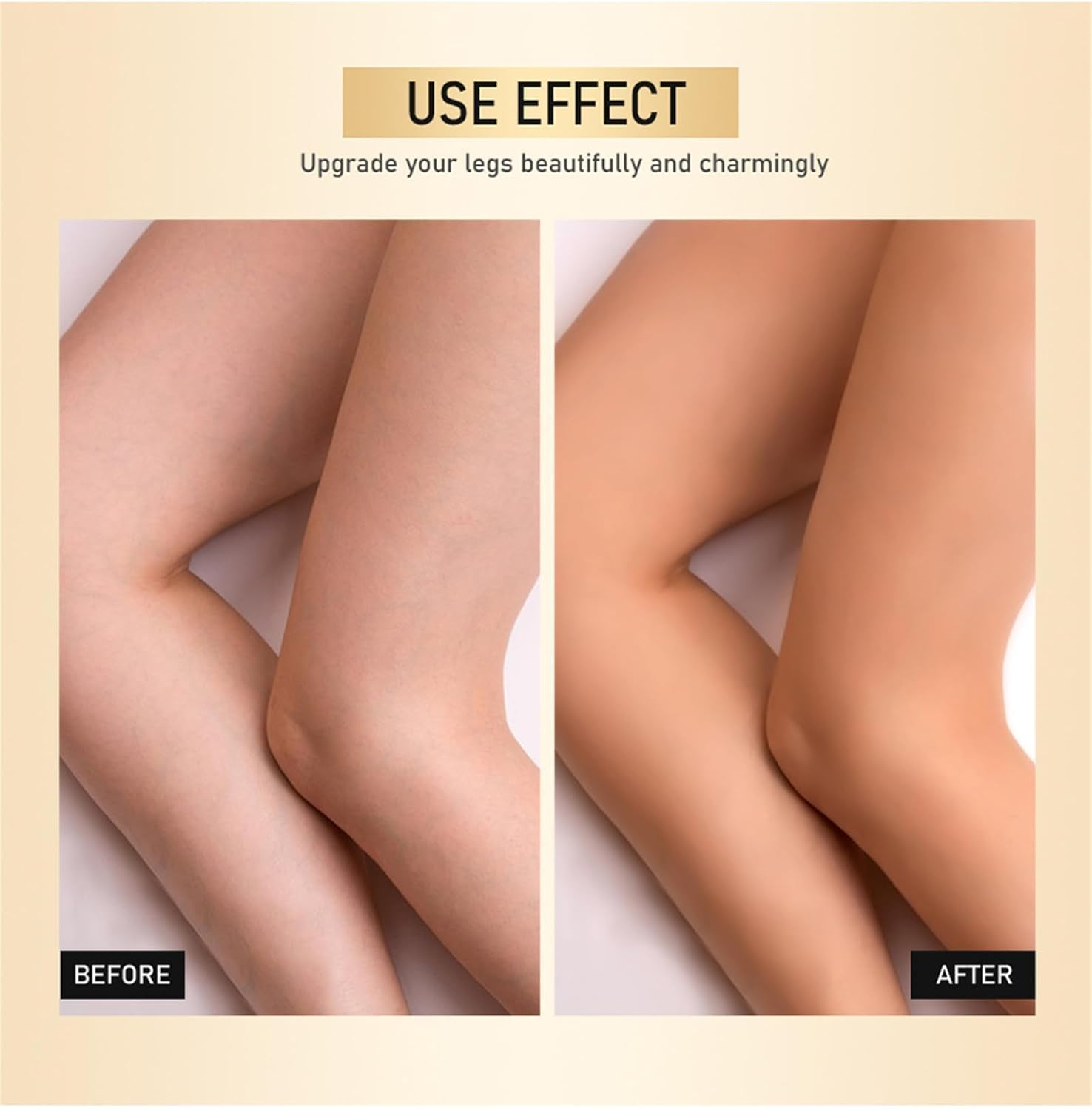Leg Makeup Waterproof No Transfer,Three-Color Waterproof Non-Slip Foundation for Legs,Long Lasting Body Foundation,Leg and Body Scar Cover up Makeup - Fairest Glow image number 2