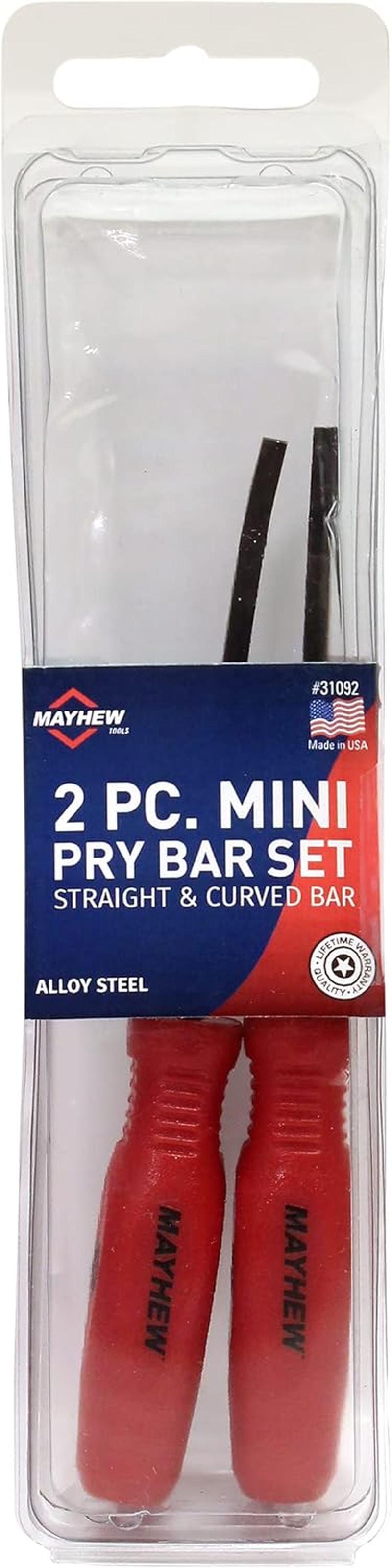 Mayhew Tools 2 PC Mini Pry Bar Set image number 2