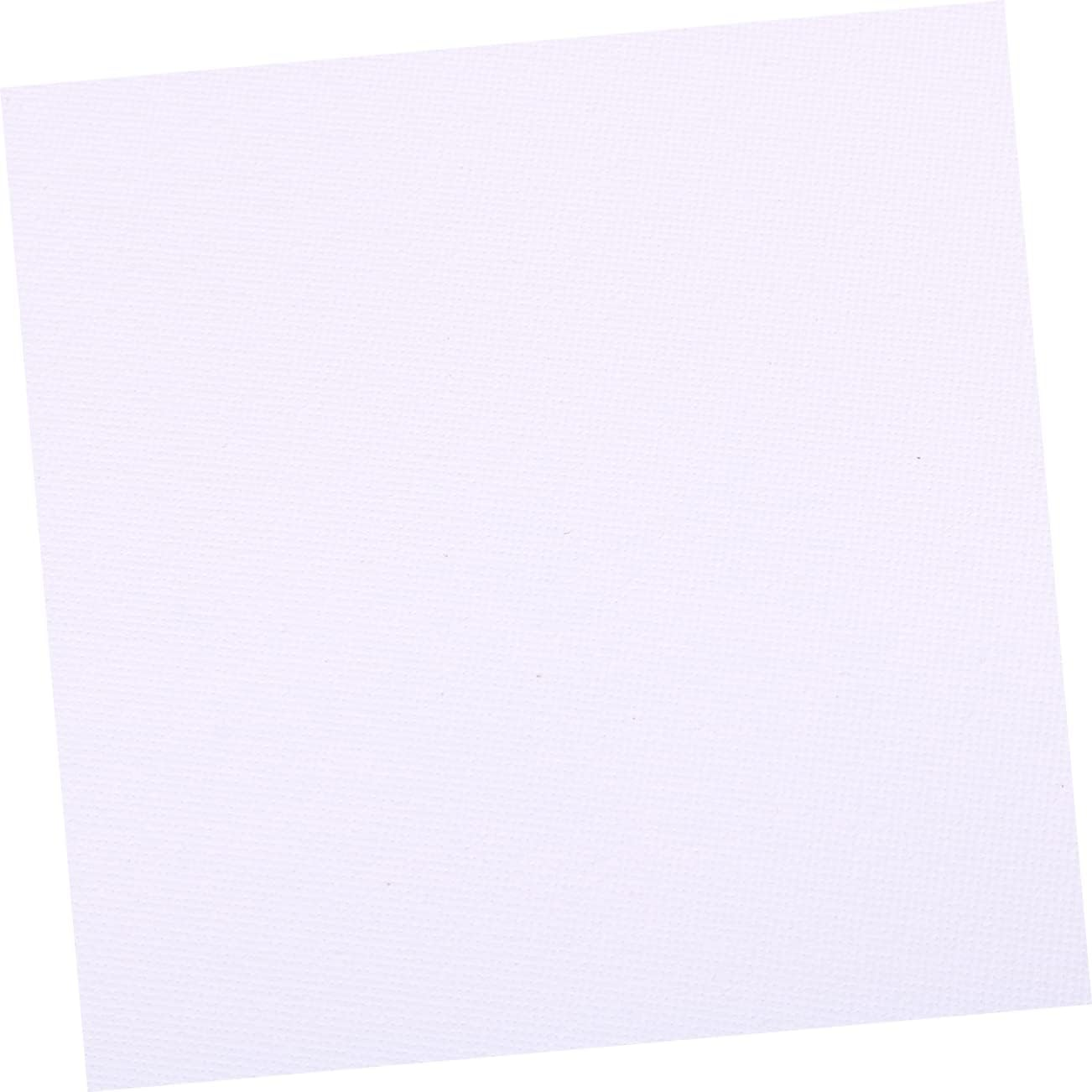 Jojofuny 6Pcs round Canvas Drawing Board Artist Canvas Panels for Oil Tempera for Painting Projects Art Students White image number 1